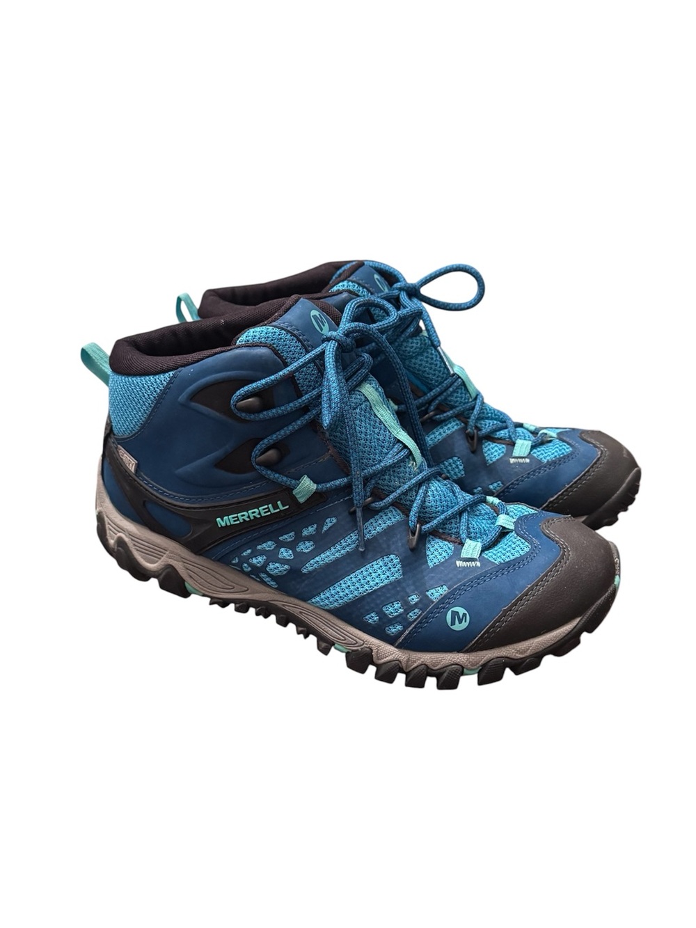 Merrell All Out Blaze Vent Mid Boots Turquoise